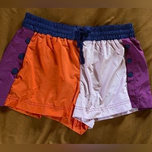 Free People Colorblock Shorts